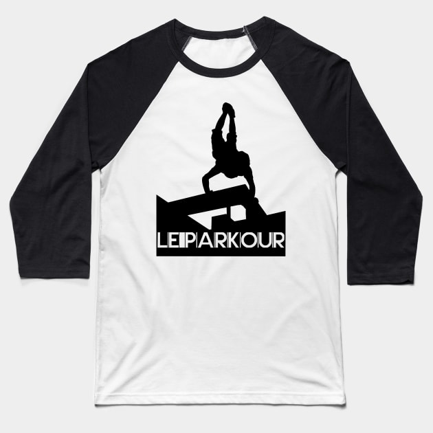 Le Parkour, Traceur - Experience Your Way - Urban Sports Design Baseball T-Shirt by Quentin1984